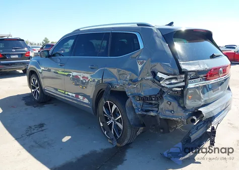 2025 Volkswagen Atlas 2.0T Sel Premium R-Line from USA, damaged, VIN 1V2FR2CA6SC518369